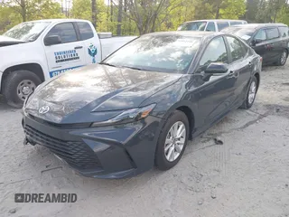 2025 Toyota Camry LE with VIN 4T1DAACKXSU541257, listed as a IAAI auction lot 42052246 with 13,585 mi miles and . Bid and sale history available at DreamBid. Image 20.