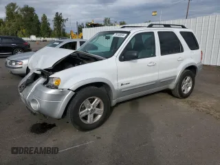 2007 Ford Escape Hybrid with VIN 1FMCU59HX7KB98751, listed as a Copart auction lot 76145834 with 133,185 mi miles and Salvage Title. Bid and sale history available at carsss.com. Image 1.
