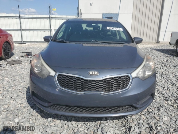 2014 Kia Forte LX with VIN KNAFK4A69E5048277, listed as a Copart auction lot 51993015 with 125,527 mi miles and Salvage Title. Bid and sale history available at carsss.com. Image 5.