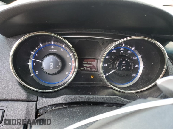 2012 Hyundai Sonata Limited with VIN 5NPEC4AB6CH395118, listed as a Copart auction lot 46399595 with 251,026 mi miles and Salvage Title. Bid and sale history available at DreamBid. Image 9.