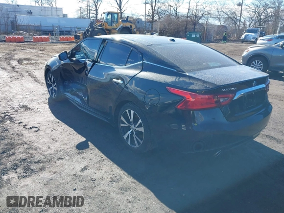 2017 Nissan Maxima SR with VIN 1N4AA6APXHC455227, listed as a IAAI auction lot 41697872 with 42,746 mi miles and . Bid and sale history available at DreamBid. Image 3.