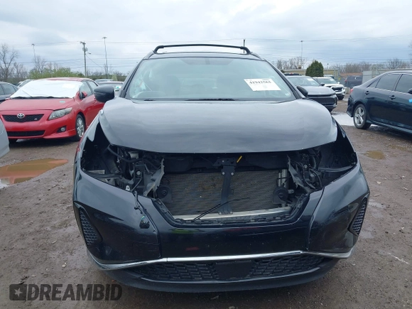 2019 Nissan Murano S with VIN 5N1AZ2MJ2KN159192, listed as a IAAI auction lot 41942562 with 90,056 mi miles and . Bid and sale history available at DreamBid. Image 6.