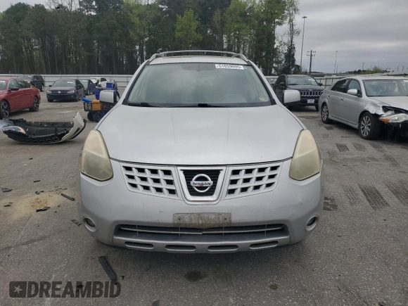 2008 Nissan Rogue SL with VIN JN8AS58V08W119353, listed as a Copart auction lot 51059095 with 222,771 mi miles and Salvage Title. Bid and sale history available at DreamBid. Image 5.