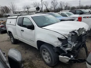 2021 Chevrolet Colorado 2WD Work Truck with VIN 1GCHSBEA0M1118740, listed as a Copart auction lot 84727024 with 125,233 mi miles and Salvage Title. Bid and sale history available at carsss.com. Image 4.