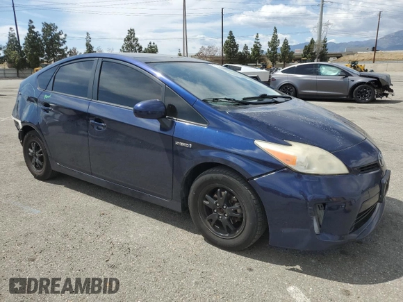 2012 Toyota Prius One with VIN JTDKN3DU9C1553057, listed as a Copart auction lot 51315835 with 135,541 mi miles and Salvage Title. Bid and sale history available at DreamBid. Image 4.