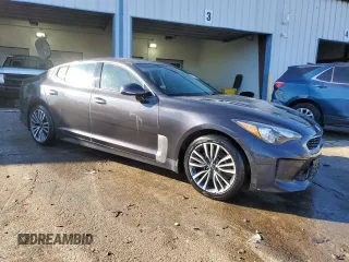2019 Kia Stinger with VIN KNAE15LAXK6043536, listed as a Copart auction lot 42778575 with 101,200 mi miles and Salvage Title. Bid and sale history available at DreamBid. Image 4.