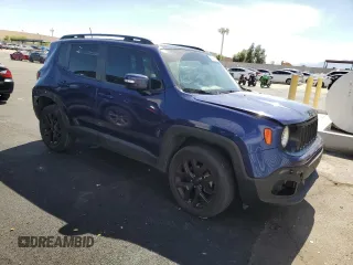 2018 Jeep Renegade Altitude with VIN ZACCJBBB4JPH39808, listed as a Copart auction lot 60941635 with 64,073 mi miles and Salvage title. Bid and sale history available at DreamBid. Image 4.