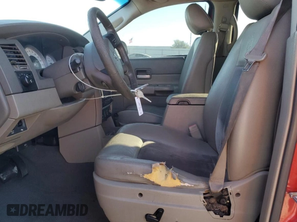 2007 Dodge Durango Limited with VIN 1D8HD58257F561121, listed as a Copart auction lot 81797554 with 198,887 mi miles and Salvage title. Bid and sale history available at DreamBid. Image 7.