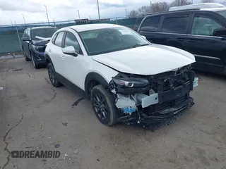 2023 Mazda CX-30 S with VIN 3MVDMBAM6PM572425, listed as a IAAI auction lot 41833170 with 18,307 mi miles and . Bid and sale history available at DreamBid. Image 1.