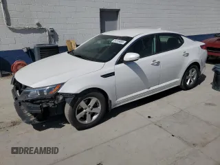 2015 Kia Optima LX with VIN KNAGM4A73F5664551, listed as a Copart auction lot 54159005 with 103,170 mi miles and Salvage Title. Bid and sale history available at carsss.com. Image 1.