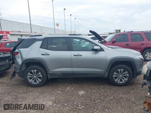 2025 Chevrolet Equinox FWD LT with VIN 3GNAXHEG4SL167463, listed as a IAAI auction lot 42494601 with 16,543 mi miles and . Bid and sale history available at DreamBid. Image 13.