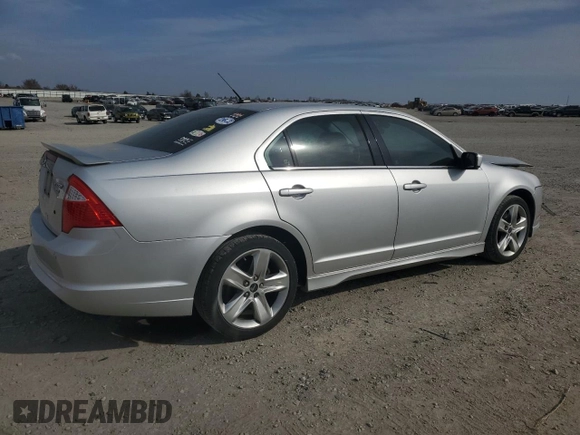 2012 Ford Fusion SPORT with VIN 3FAHP0DC7CR282666, listed as a Copart auction lot 49057605 with 178,908 mi miles and Salvage Title. Bid and sale history available at carsss.com. Image 3.