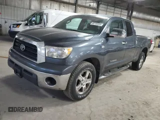 2007 Toyota Tundra SR5 with VIN 5TFBT54187X002628, listed as a Copart auction lot 50198305 with 219,028 mi miles and Salvage title. Bid and sale history available at DreamBid. Image 1.
