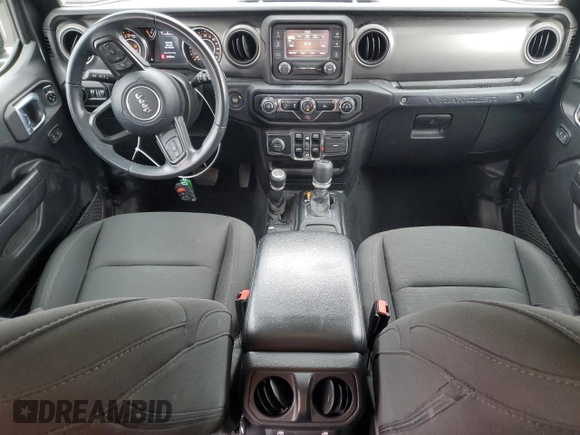 2021 Jeep Wrangler Unlimited 80th Anniversary z VIN 1C4HJXDG9MW790627, wystawiony jako Copart lot #82478604 z przebiegiem 29 928 mil mil oraz Szkoda całkowita • Salvage title. Historia ofert i sprzedaży dostępna na DreamBid. Obrazek 8.