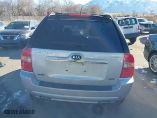 2008 Kia Sportage LX with VIN KNDJE723787491241, listed as a IAAI auction lot 41376422 with 66,160 mi miles. Bid and sale history available at carsss.com. Image 16.