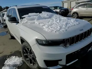 2021 Jeep Grand Cherokee L Limited with VIN 1C4RJKBG5M8142068, listed as a Copart auction lot 45801085 with 0 mi miles and Salvage Title. Bid and sale history available at carsss.com. Image 11.