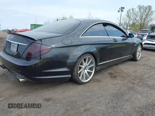 2007 Mercedes-Benz CL-Class 5.5L V8 with VIN WDDEJ71X97A002508, listed as a IAAI auction lot 42073932 with 121,008 mi miles. Bid and sale history available at carsss.com. Image 4.