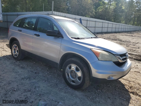 2011 Honda CR-V LX with VIN 3CZRE3H34BG701576, listed as a Copart auction lot 52020295 with 245,616 mi miles and Salvage Title. Bid and sale history available at carsss.com. Image 4.