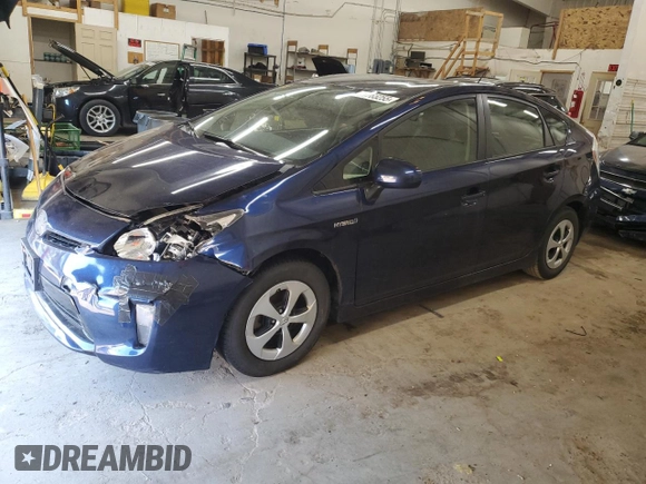 2014 Toyota Prius Four with VIN JTDKN3DU4E1751449, listed as a Copart auction lot 51765255 with 235,629 mi miles and Salvage Title. Bid and sale history available at carsss.com. Image 1.