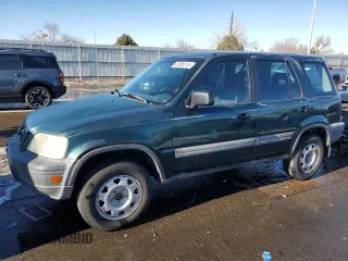2001 Honda CR-V LX with VIN JHLRD18471S007674, listed as a Copart auction lot 42606115 with 196,485 mi miles and Salvage Title. Bid and sale history available at carsss.com. Image 1.