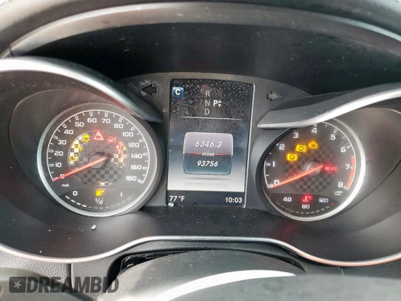 2016 Mercedes-Benz C 450 AMG с VIN 55SWF6EB6GU107831, выставлен на аукционе Copart как лот 57069525 с пробегом 93 756 миль миль и Списание • Salvage title. История ставок и продаж доступна на DreamBid. Изображение 9.
