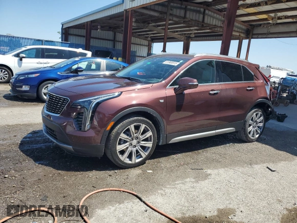 2022 Cadillac XT4 FWD Premium Luxury with VIN 1GYFZCR48NF123518, listed as a Copart auction lot 51969915 with 11,461 mi miles and Non repairable. Bid and sale history available at DreamBid. Image 1.