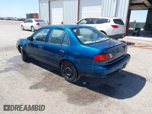 2000 Toyota Corolla VE with VIN 1NXBR12EXYZ374998, listed as a IAAI auction lot 42248162 with 230,869 mi miles and . Bid and sale history available at DreamBid. Image 3.
