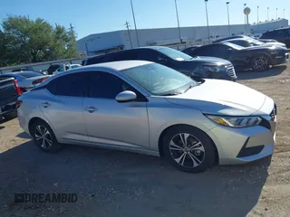 2023 Nissan Sentra SV with VIN 3N1AB8CV6PY317577, listed as a IAAI auction lot 42245535 with 9,243 mi miles and . Bid and sale history available at DreamBid. Image 14.
