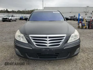2011 Hyundai Genesis with VIN KMHGC4DF9BU140454, listed as a Copart auction lot 49288325 with 157,544 mi miles and Salvage Title. Bid and sale history available at DreamBid. Image 5.