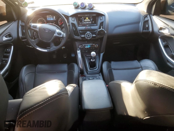 2014 Ford Focus ST with VIN 1FADP3L98EL130760, listed as a Copart auction lot 51217695 with 36,522 mi miles and Salvage Title. Bid and sale history available at carsss.com. Image 8.