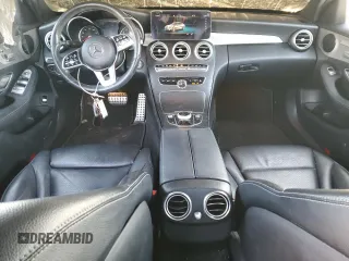 2020 Mercedes-Benz C 300 with VIN 55SWF8EBXLU327611, listed as a Copart auction lot 42050895 with 61,785 mi miles and Salvage Title. Bid and sale history available at DreamBid. Image 8.