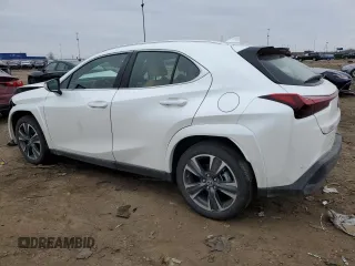 2023 Lexus UX 250h Premium z VIN JTHP6JBH1P2145423, wystawiony jako Copart lot #47424085 z przebiegiem 8 883 mil mil oraz Czysty tytuł • Clean title. Historia ofert i sprzedaży dostępna na DreamBid. Obrazek 2.