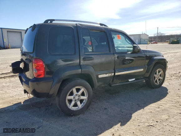 2007 Jeep Liberty Limited with VIN 1J8GL58K27W704628, listed as a Copart auction lot 48248155 with 0 mi miles and Clean Title. Bid and sale history available at carsss.com. Image 3.