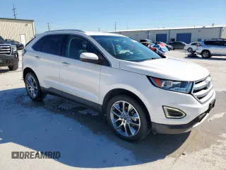 2015 Ford Edge Titanium z VIN 2FMTK3K93FBC38982, wystawiony jako Copart lot #50225465 z przebiegiem 126 110 mil mil oraz Czysty tytuł • Clean title. Historia ofert i sprzedaży dostępna na DreamBid. Obrazek 4.