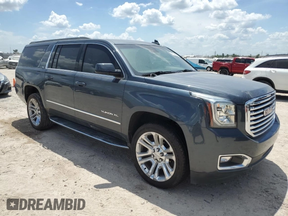2019 GMC Yukon XL SLT with VIN 1GKS1GKCXKR404691, listed as a Copart auction lot 66746584 with Not Provided miles and Salvage Title. Bid and sale history available at carsss.com. Image 4.