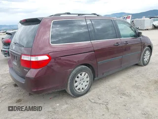 2007 Honda Odyssey LX with VIN 5FNRL38207B022095, listed as a IAAI auction lot 42395979 with 135,699 mi miles and . Bid and sale history available at DreamBid. Image 4.