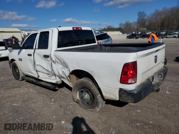 2017 Ram 1500 Express with VIN 1C6RR6FG8HS639089, listed as a Copart auction lot 86879824 with 129,227 mi miles and Salvage title. Bid and sale history available at DreamBid. Image 2.