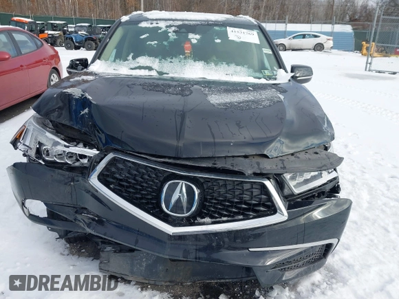 2017 Acura MDX with VIN 5FRYD4H32HB024499, listed as a IAAI auction lot 41531769 with 131,294 mi miles. Bid and sale history available at carsss.com. Image 12.