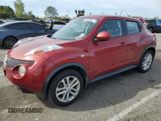 2012 Nissan Juke SL with VIN JN8AF5MV7CT122917, listed as a Copart auction lot 50594595 with 131,513 mi miles and Salvage Title. Bid and sale history available at DreamBid. Image 1.