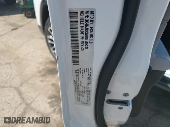 2024 Jeep Compass Limited with VIN 3C4NJDCN0RT602348, listed as a Copart auction lot 54323065 with 17,523 mi miles and Salvage title. Bid and sale history available at DreamBid. Image 13.