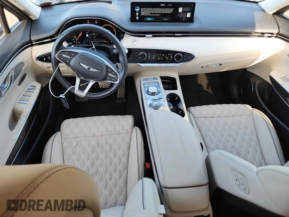 2025 Genesis GV70 Sport with VIN 5NMMCDTC1SH021996, listed as a Copart auction lot 61080575 with 6,027 mi miles and Salvage title. Bid and sale history available at DreamBid. Image 8.