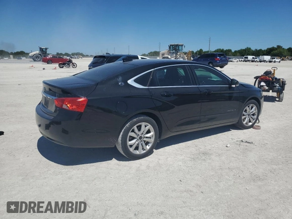 2018 Chevrolet Impala LT with VIN 2G1105S35J9120224, listed as a Copart auction lot 49606485 with 121,739 mi miles and Salvage Title. Bid and sale history available at DreamBid. Image 3.