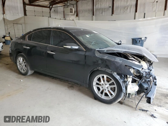 2014 Nissan Maxima S with VIN 1N4AA5AP0EC476528, listed as a Copart auction lot 56460525 with Not provided miles and Salvage title. Bid and sale history available at DreamBid. Image 4.