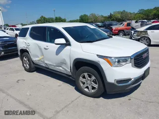 2017 GMC Acadia SLE with VIN 1GKKNKLAXHZ148131, listed as a IAAI auction lot 41878129 with 131,176 mi miles. Bid and sale history available at carsss.com. Image 1.