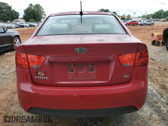 2013 Kia Forte EX with VIN KNAFU4A25D5718252, listed as a Copart auction lot 61340494 with 154,108 mi miles and Salvage Title. Bid and sale history available at carsss.com. Image 6.