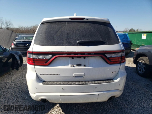 2020 Dodge Durango GT with VIN 1C4RDHDG3LC285474, listed as a Copart auction lot 41897485 with 144,093 mi miles and Salvage Title. Bid and sale history available at DreamBid. Image 6.