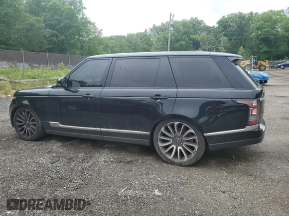 2016 Land Rover Range Rover Supercharged with VIN SALGS3EF4GA311192, listed as a Copart auction lot 55586905 with 122,737 mi miles and Clean title. Bid and sale history available at DreamBid. Image 2.