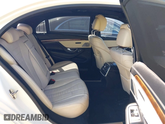 2015 Mercedes-Benz S 550 with VIN WDDUG8CBXFA185479, listed as a IAAI auction lot 42238690 with 120,552 mi miles and . Bid and sale history available at carsss.com. Image 8.