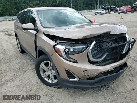 2019 GMC Terrain SLE z VIN 3GKALMEVXKL120115, wystawiony jako Copart lot #62772195 z przebiegiem 121 939 mil mil oraz Szkoda całkowita • Salvage title. Historia ofert i sprzedaży dostępna na DreamBid. Obrazek 14.