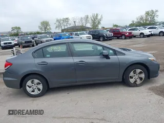 2013 Honda Civic LX with VIN 19XFB2F52DE013882, listed as a IAAI auction lot 42183413 with 217,293 mi miles and . Bid and sale history available at DreamBid. Image 13.